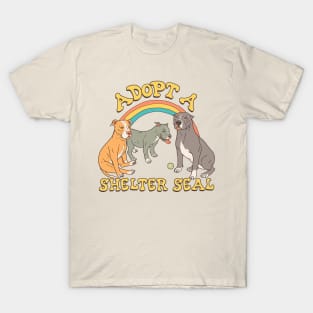 Adopt A Shelter Seal T-Shirt